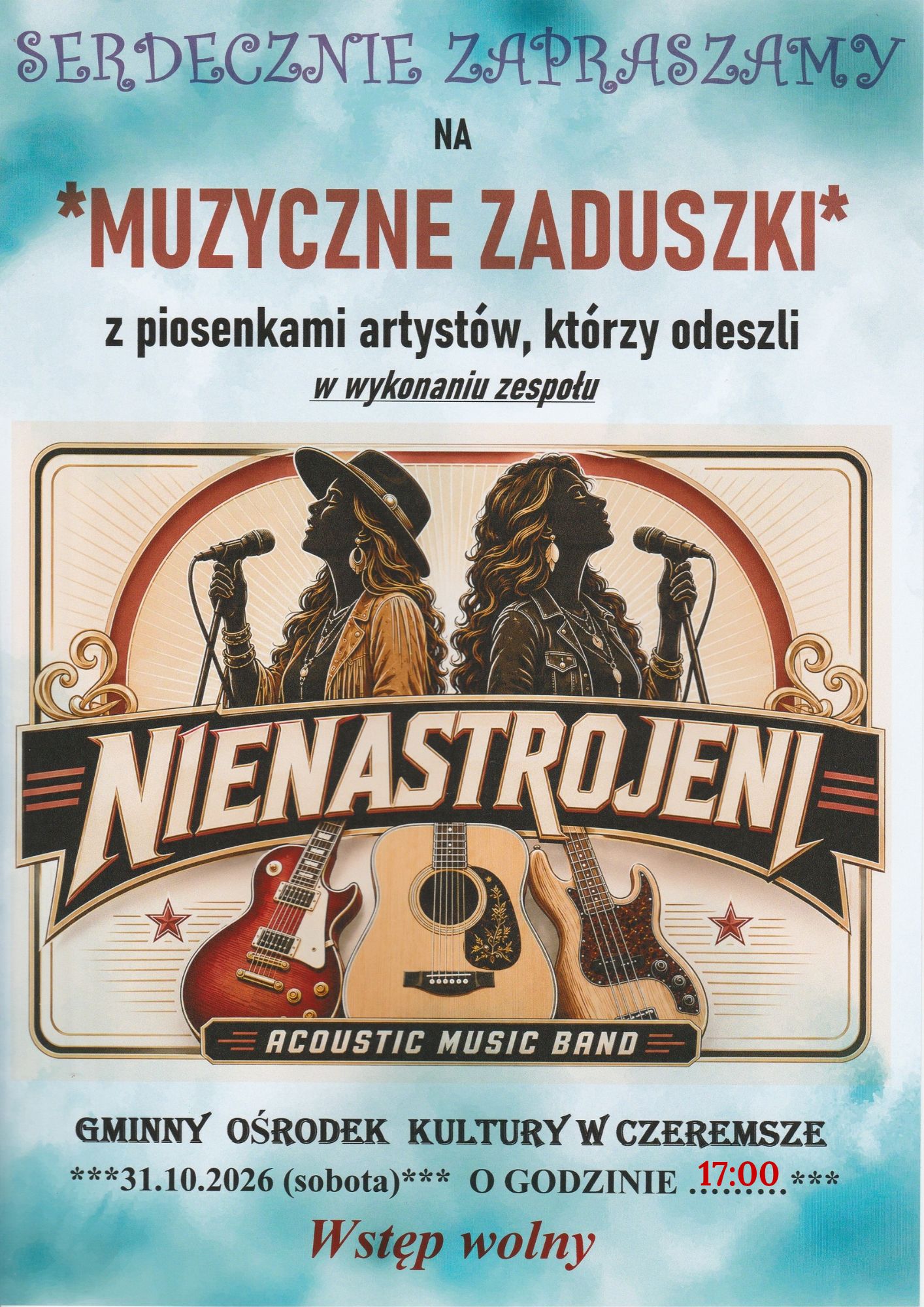 *MUZYCZNE ZADUSZKI* 31.10.2026