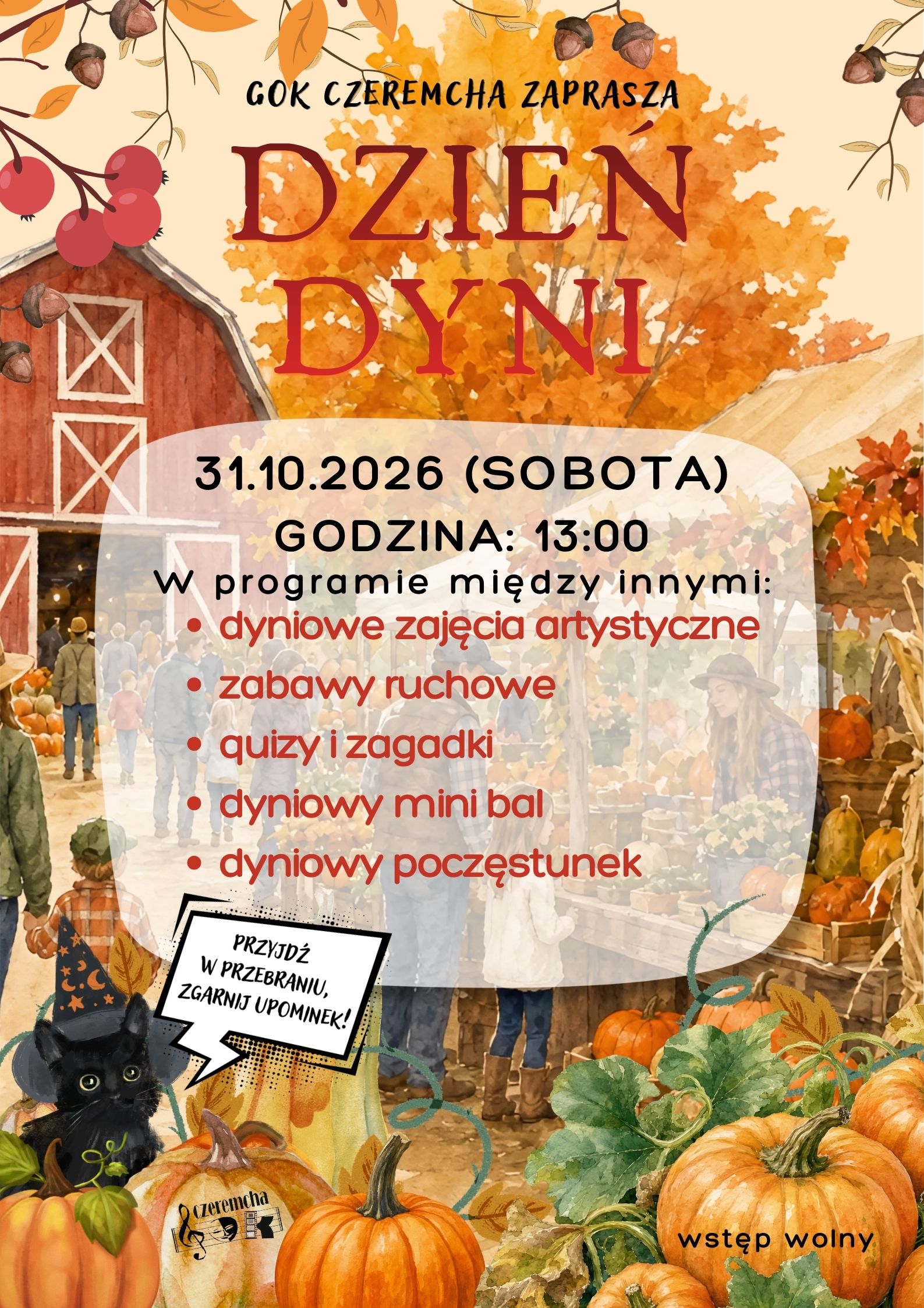 Dzień dyni 31.10.2026r.